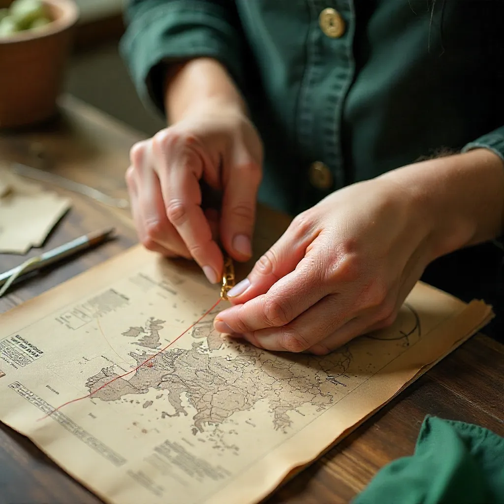 Jewelry workshop with artisan at work